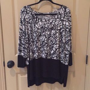 Calvin Klein knit tunic 1X
